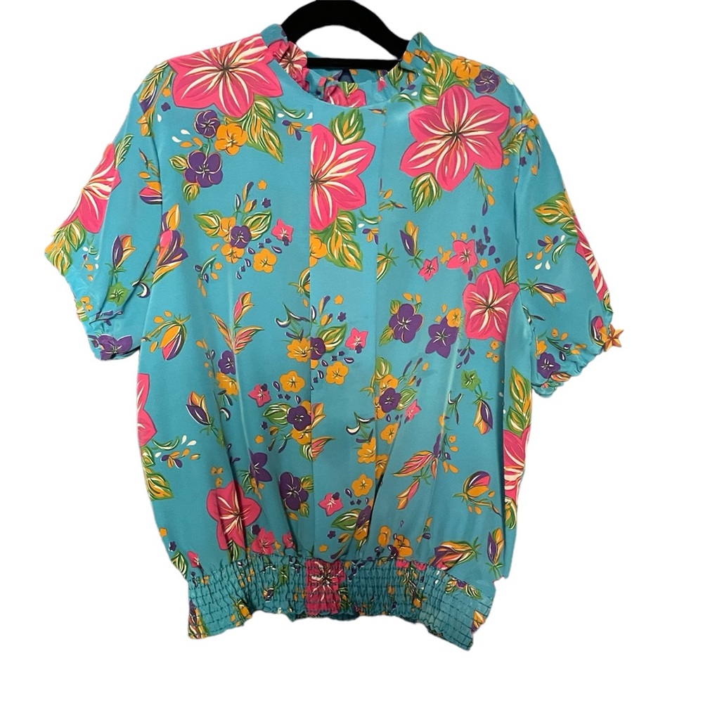 Golden Girls vintage 80s Hawaiian blouse